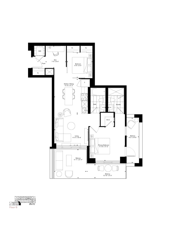 Bachelor/Studio, 1, 2, and 3Bedroom Apartment Rentals Annex Toronto